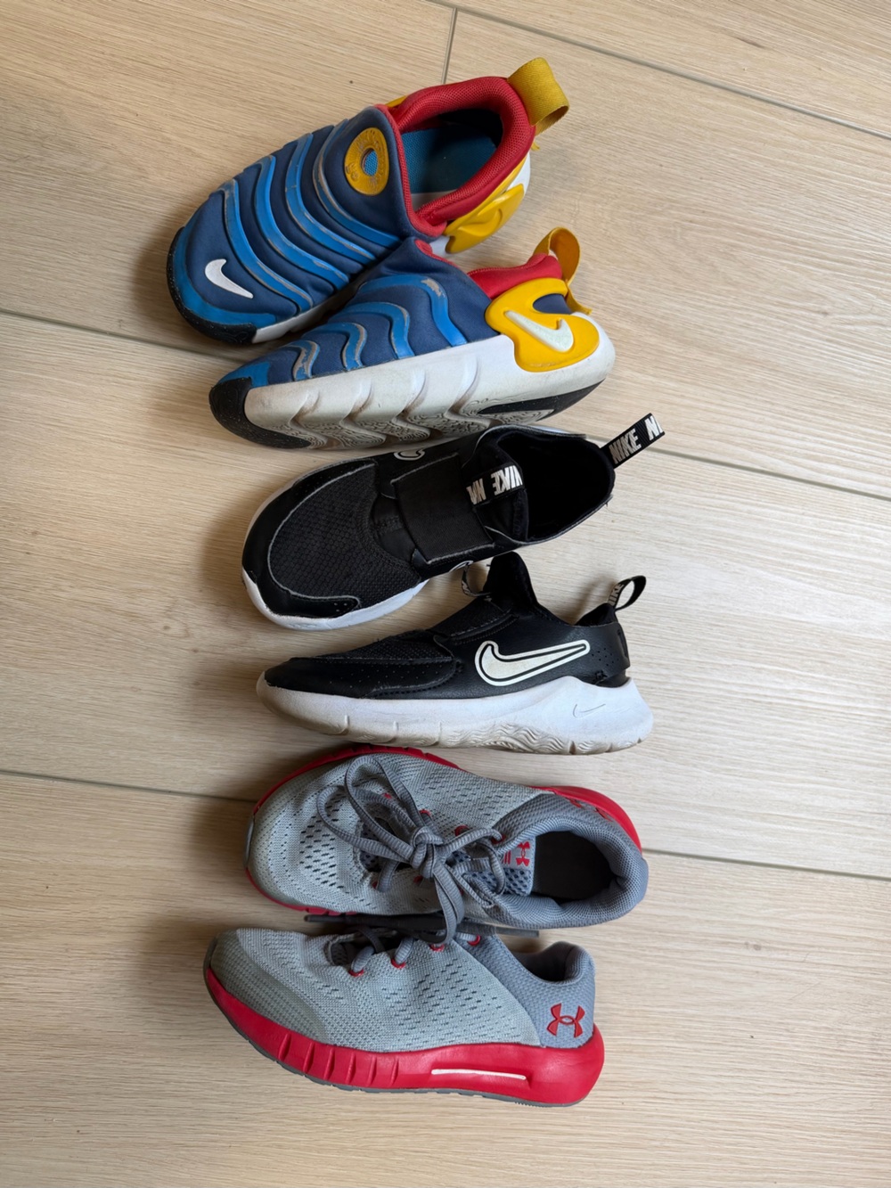 Toddler Boy Nike & Under Armour Shoes 12c